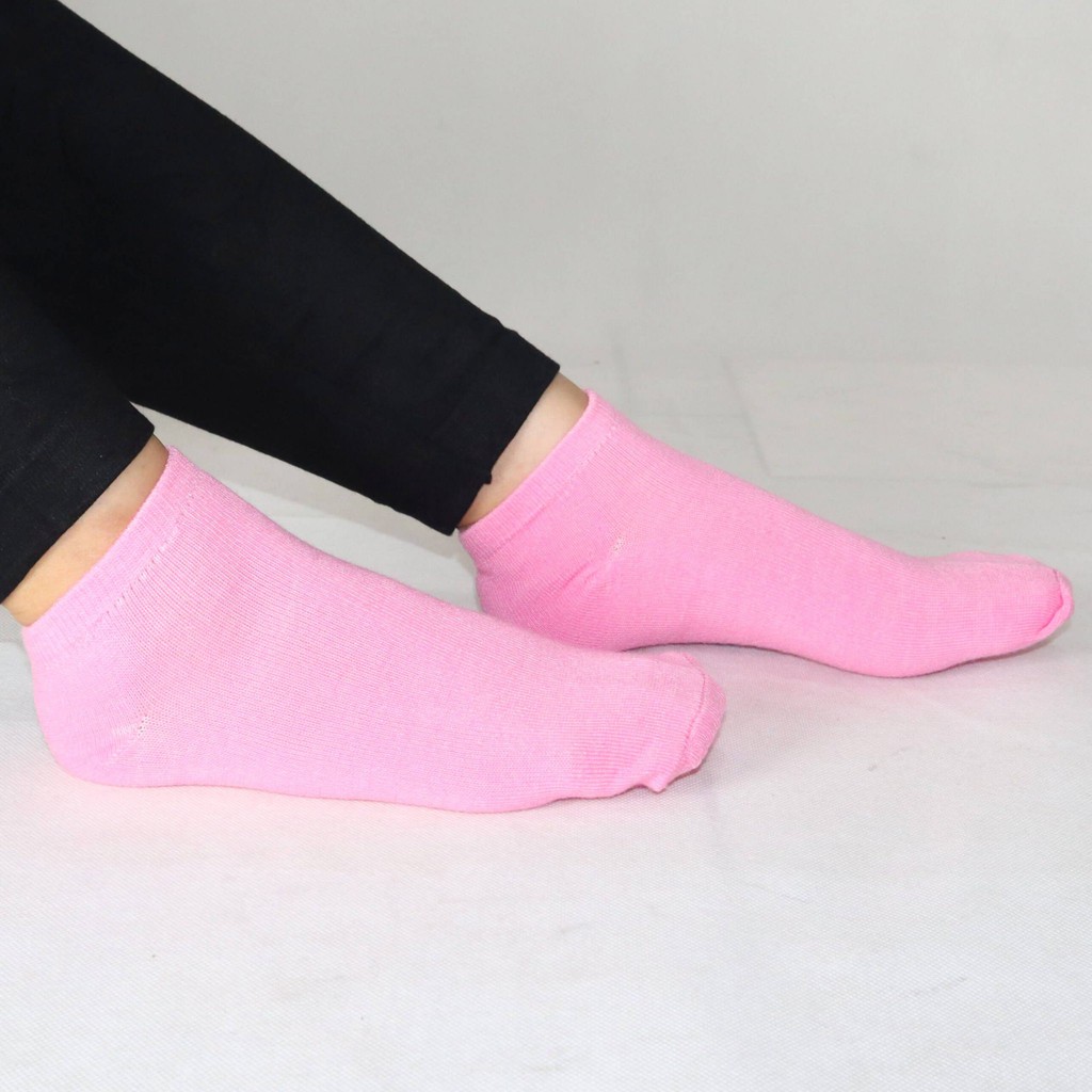 KAOS KAKI MATA KAKI POLOS / Semata Kaki MK-KK MK PINK BABY
