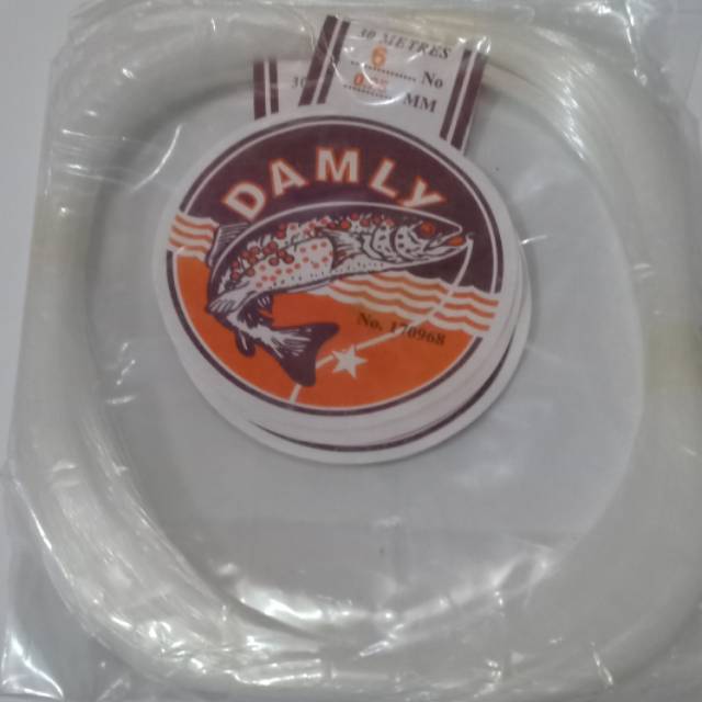 DAMLY 6LB 0.25MM 300METER NILON PANCING SENAR PANCING SENAR MANCING SENAR 300METER SENAR LAYANGAN
