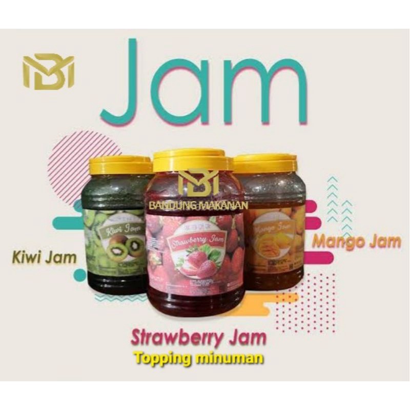

RK 60 OMUGI Jam drink selai minuman aneka rasa ecer 500g