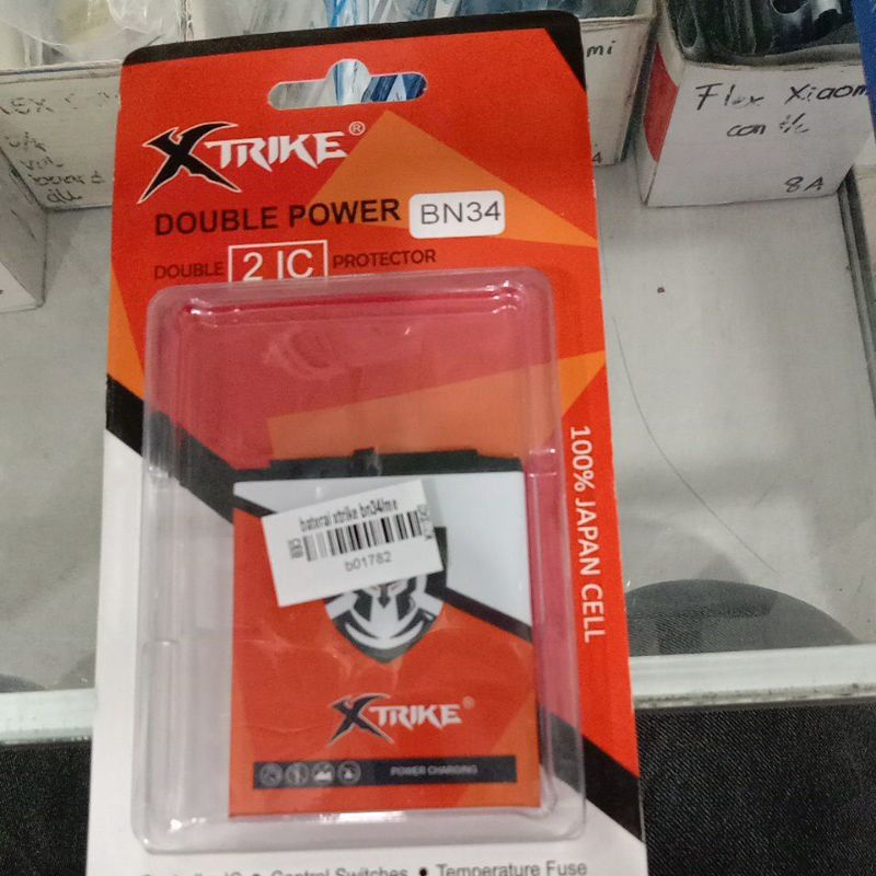baterai XTRIKE/DOUBLE POWER XIOMI BN34