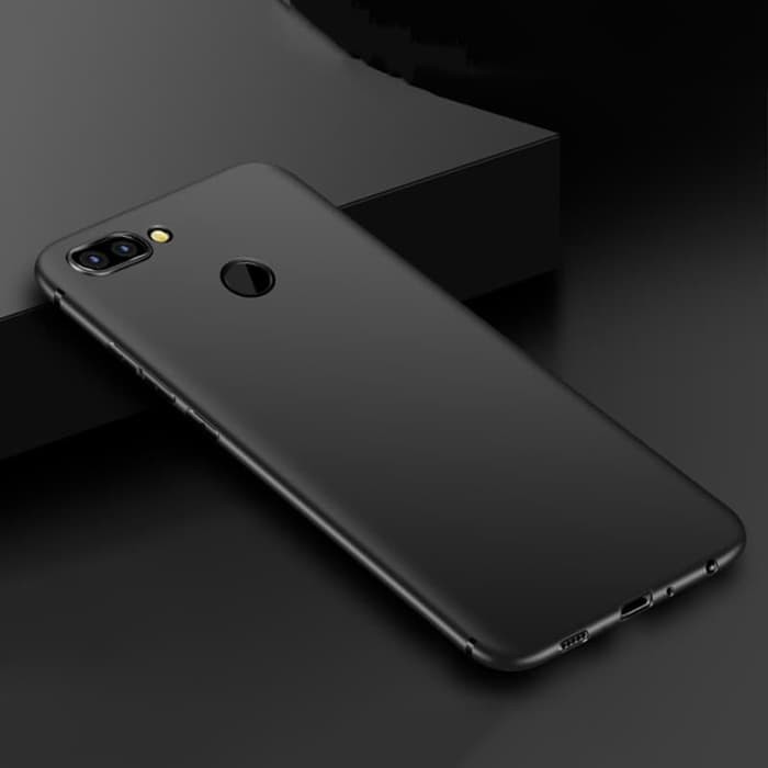 Case XIAOMI Mi 8 / Mi 8 LITE Slim Black Matte Premium Macaron List TPU