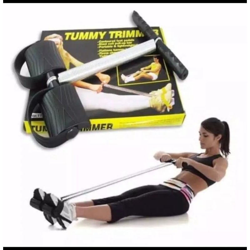 TUMMY TRIMER / ALAT OLAH RAGA PENGECIL PENGECIL PERUT PRAKTIS