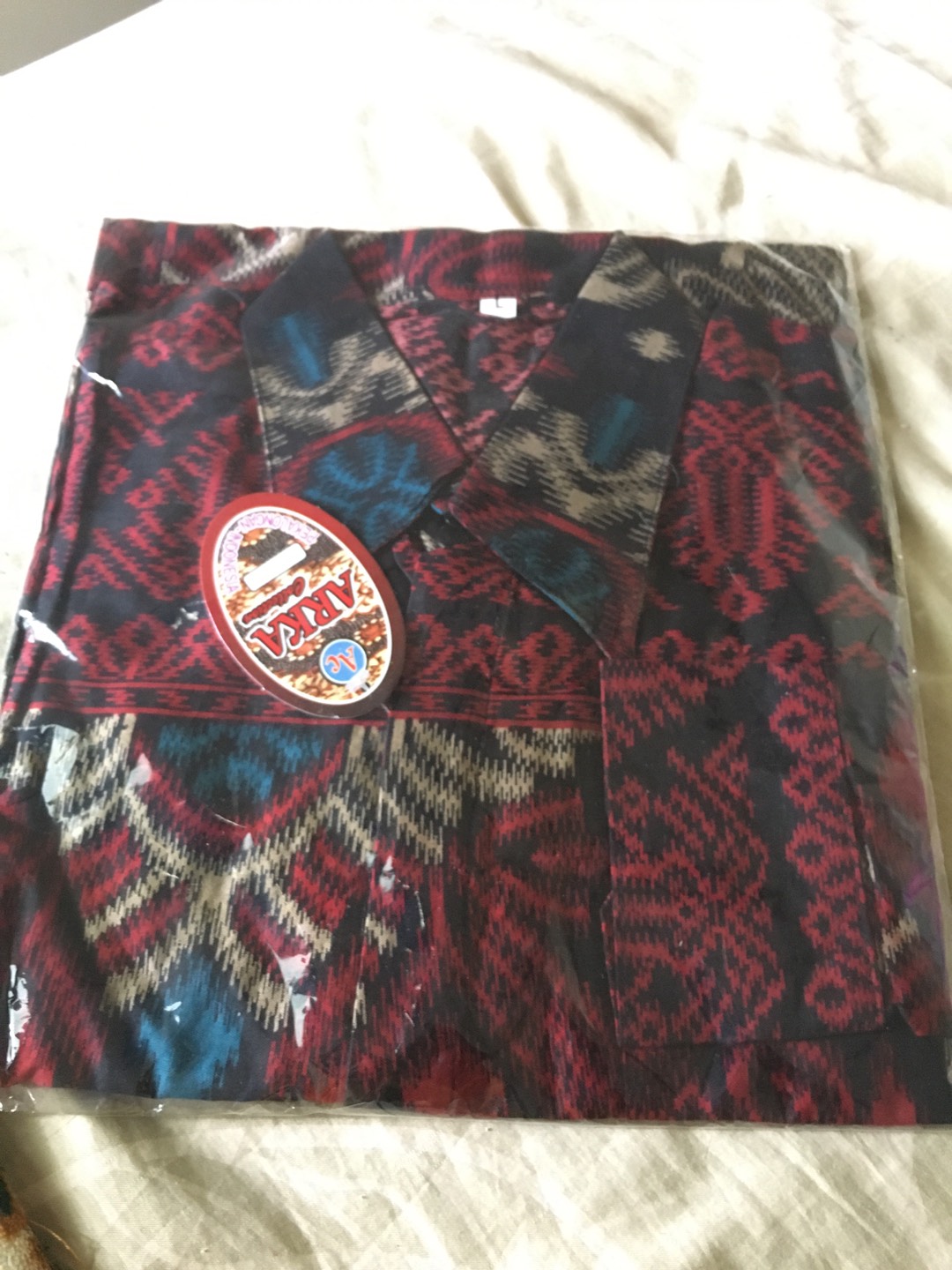 Promo 4.4 Bswart Batik Hrb026 Kenongo Padi Pekalongan M L Xl Batik Pria Murah Modern Grosir