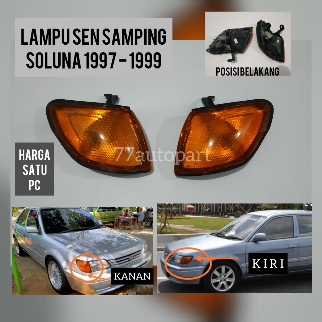 lampu sen samping soluna 1997 1998 1999