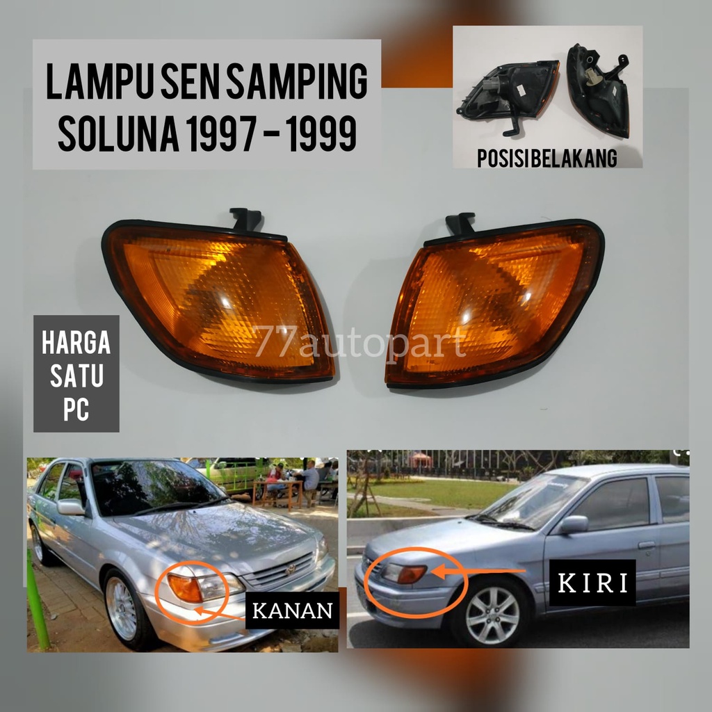 lampu sen samping soluna 1997 1998 1999