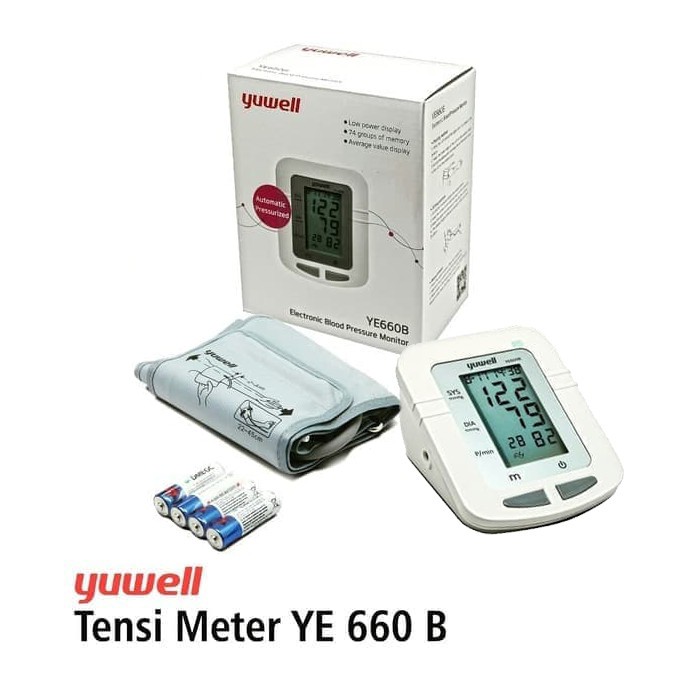 Yuwell | Tensimeter Digital | Pengukur Tekanan Darah YE-660B