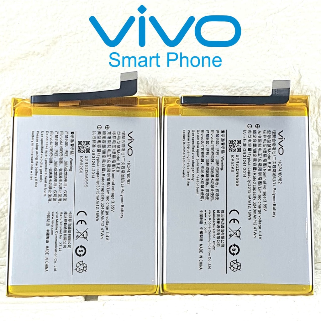 Baterai Battery Original VIVO B-E8 BE8 For Hp V11 - V11i - vivo 1806 - Vivo Y97 - V1813 - V1813A - V1813