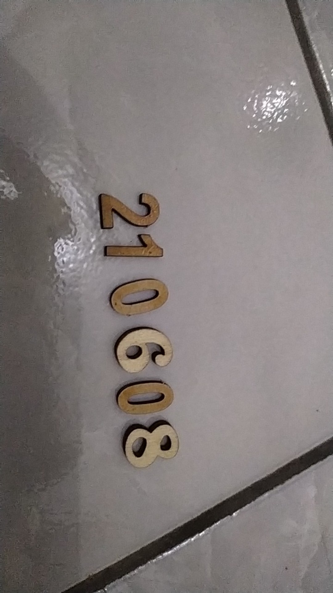 Angka Kayu Untuk Bahan Hiasan Mahar Dan Diy