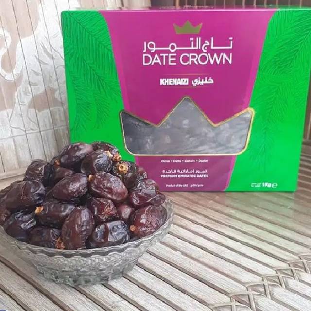 

Kurma Khenaizi Khenizi Kenizi Date Crown 1KG Original exp desember 2023