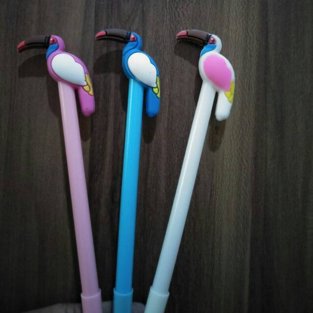 

Pulpen unik/pulpen gel karakter burung(1)