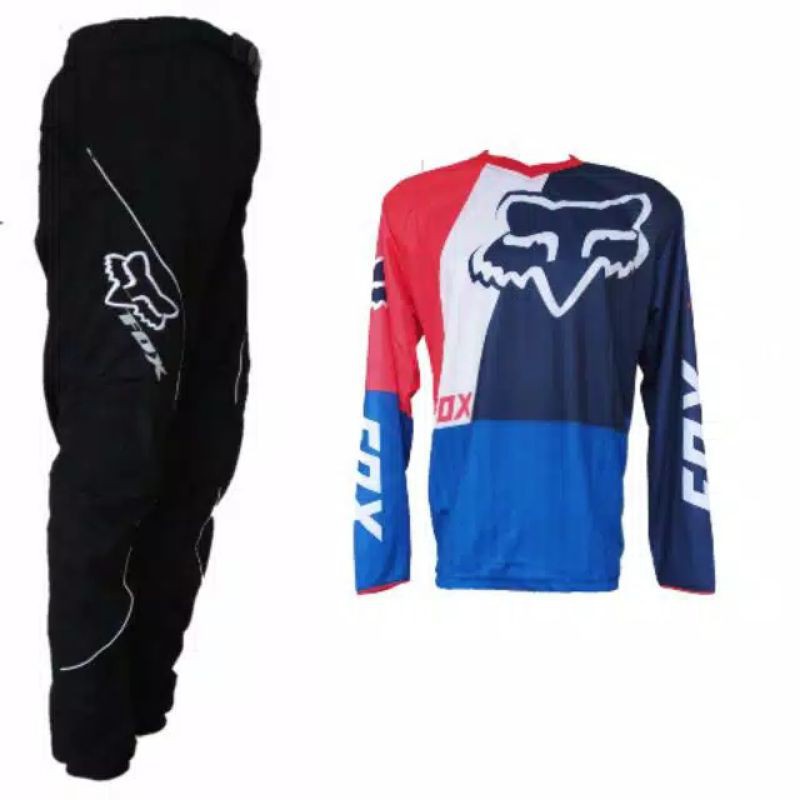 baju jersey seat cross Biru merah