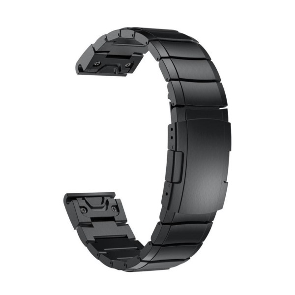 Stainless Steel Metal Strap 26mm Quick Fit for Garmin Fenix 5x / 6x / Charlie Bravo D2 Delta PX