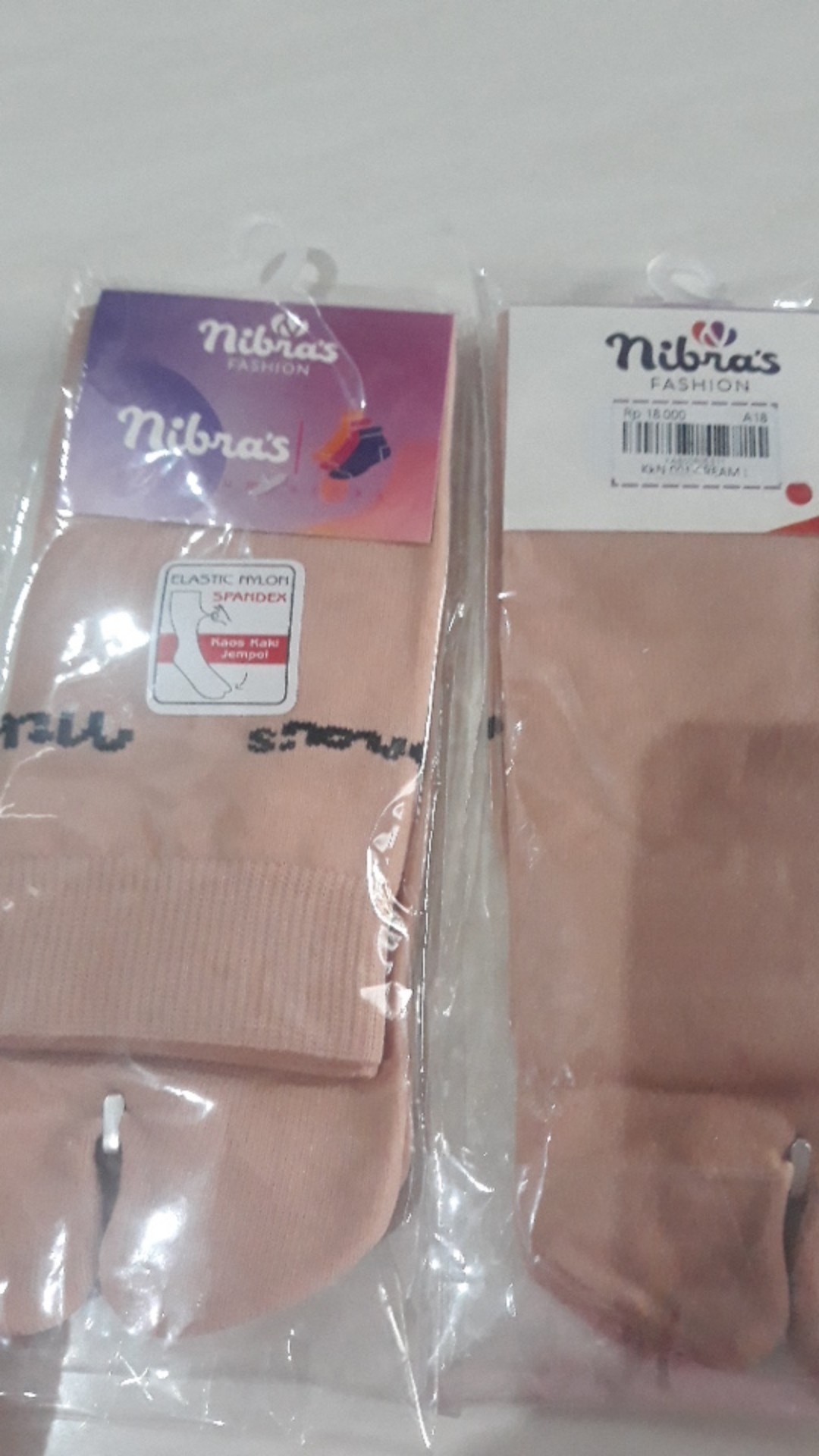 Kaos Kaki Jempol Nibras