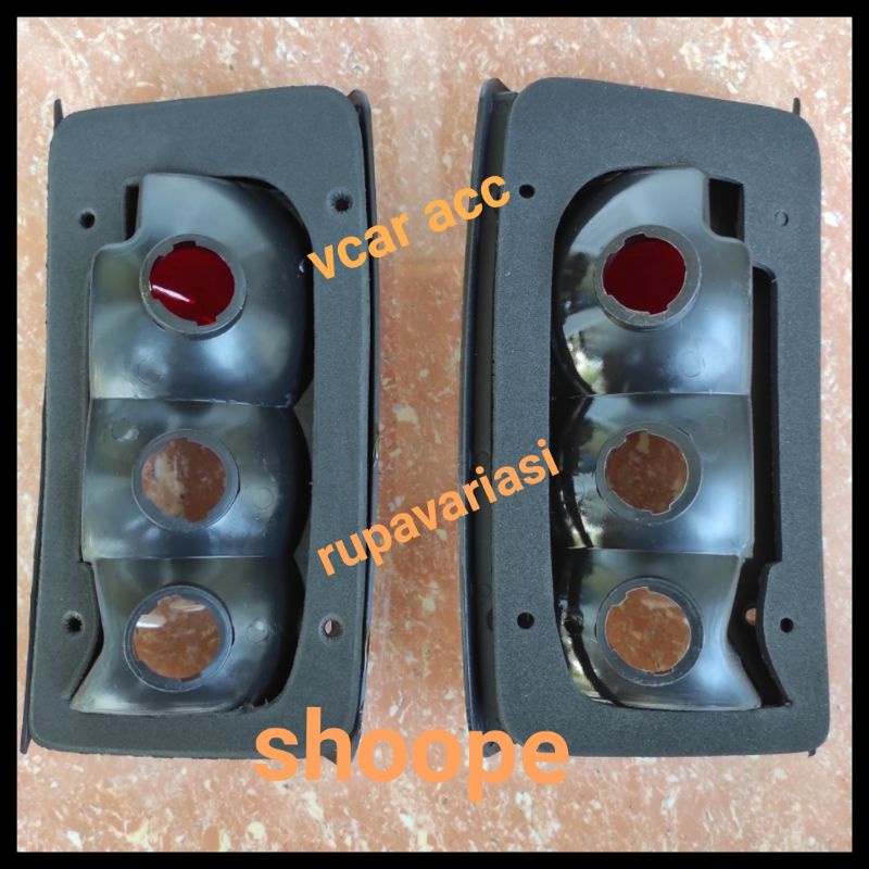 Lampu stop rem belakang TOYOTA KIJANG GRAND MOTIF KACA KRISTAL 1992 sampai 1996 import