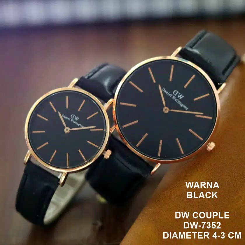 Jam Tangan Couple Cowok Cewek Premium Quality KW Super DW001