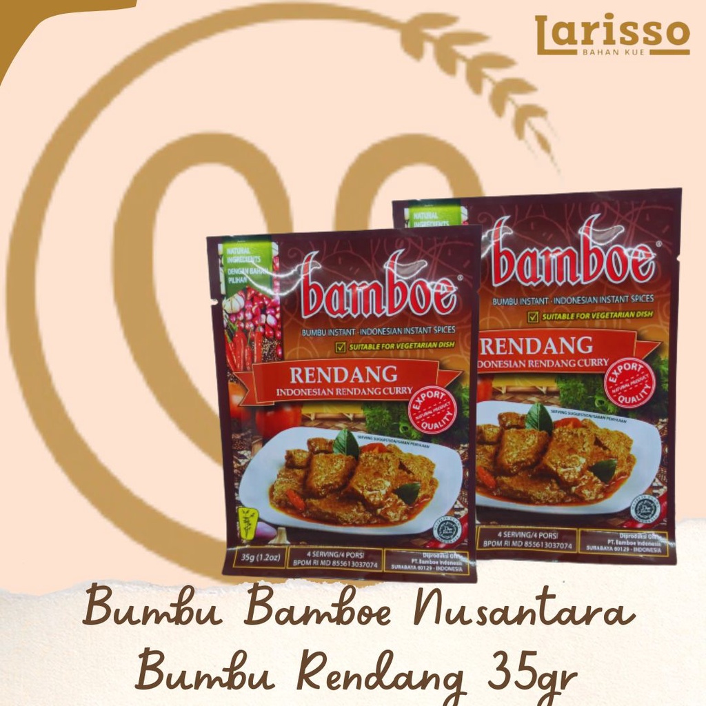 

BUMBU BAMBOE NUSANTARA BUMBU RENDANG 35GR