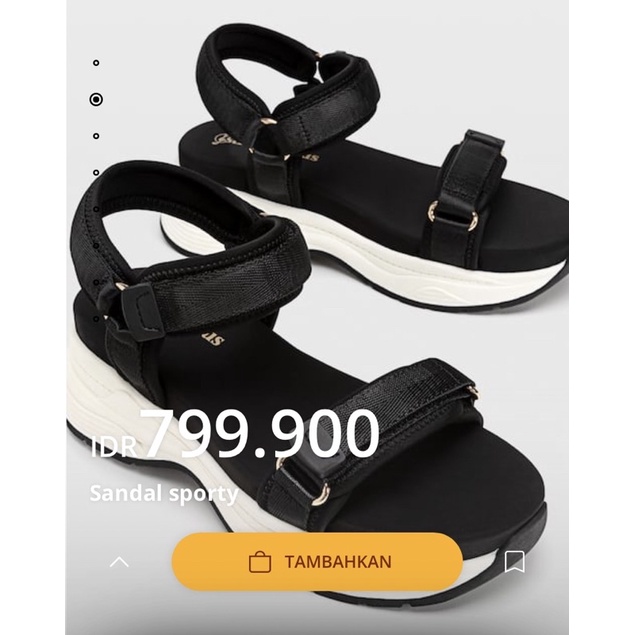 SANDAL SPORTY STRADIVARIUS PRELOVED