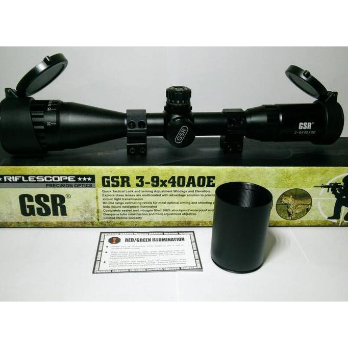 Telescope / Riflescope GSR 3-9x40 AOE Precission Optic