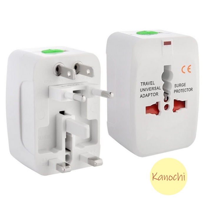 Universal Travel Adapter / Adaptor EU + AU + UK + US Plug