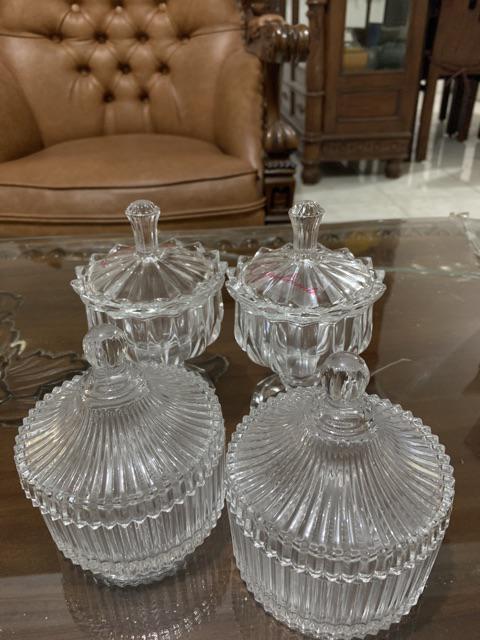 Toples Piala Permen Kue Gelas Saphire