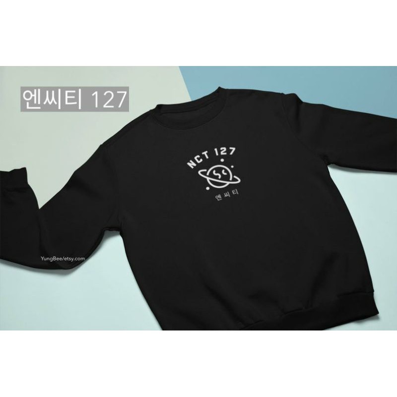 S - XXXXXL(6XL) Sweater NCT 127 Hoodie Chemise Nct KPop BIGSIZE OVERSIZE Sweatshirt Pria Wanita