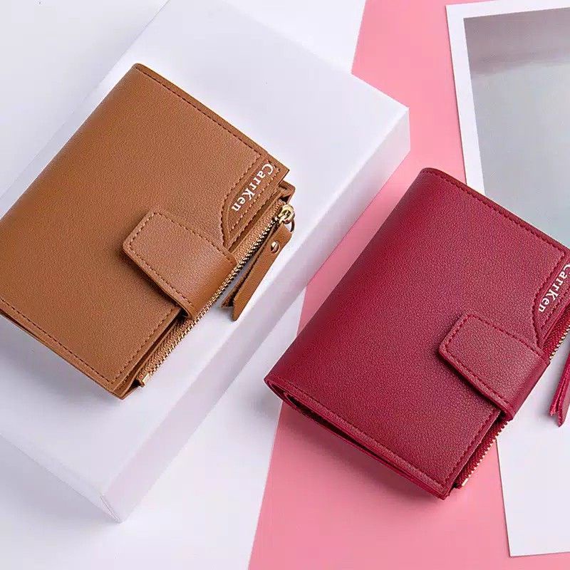 ✓COD✓ DOMPET Wanita Import Murah Real Pict Dompet Kulit Premium Sintetis Tebal Fashion Korea Terlaris