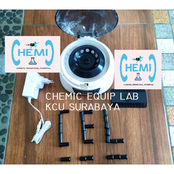 PCR CENTRIFUGE, PORTABLE MINI CENTRIFUGE 4000rpm ( READY STOK )