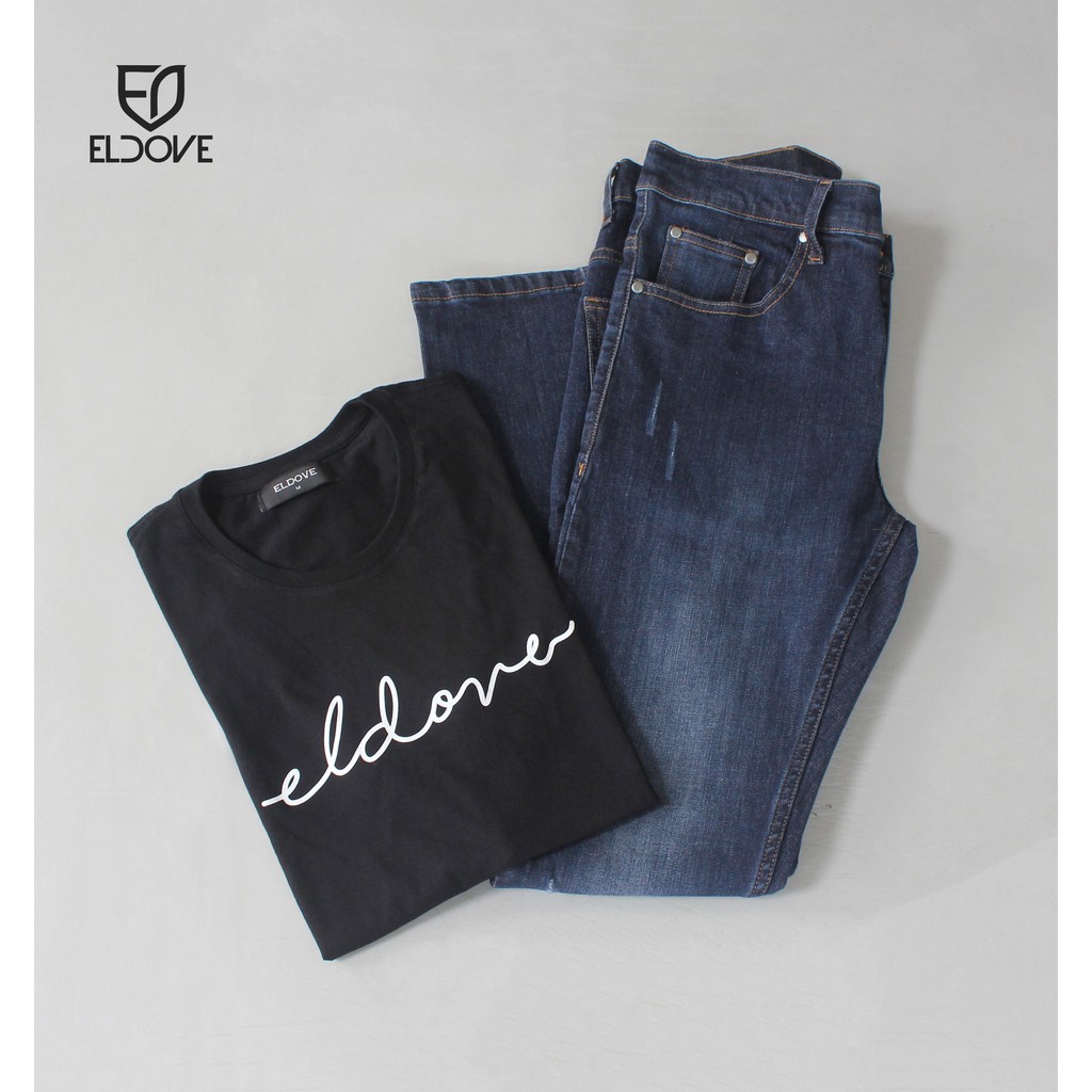 Eldove Paket Celana Jeans + Kaos 8503