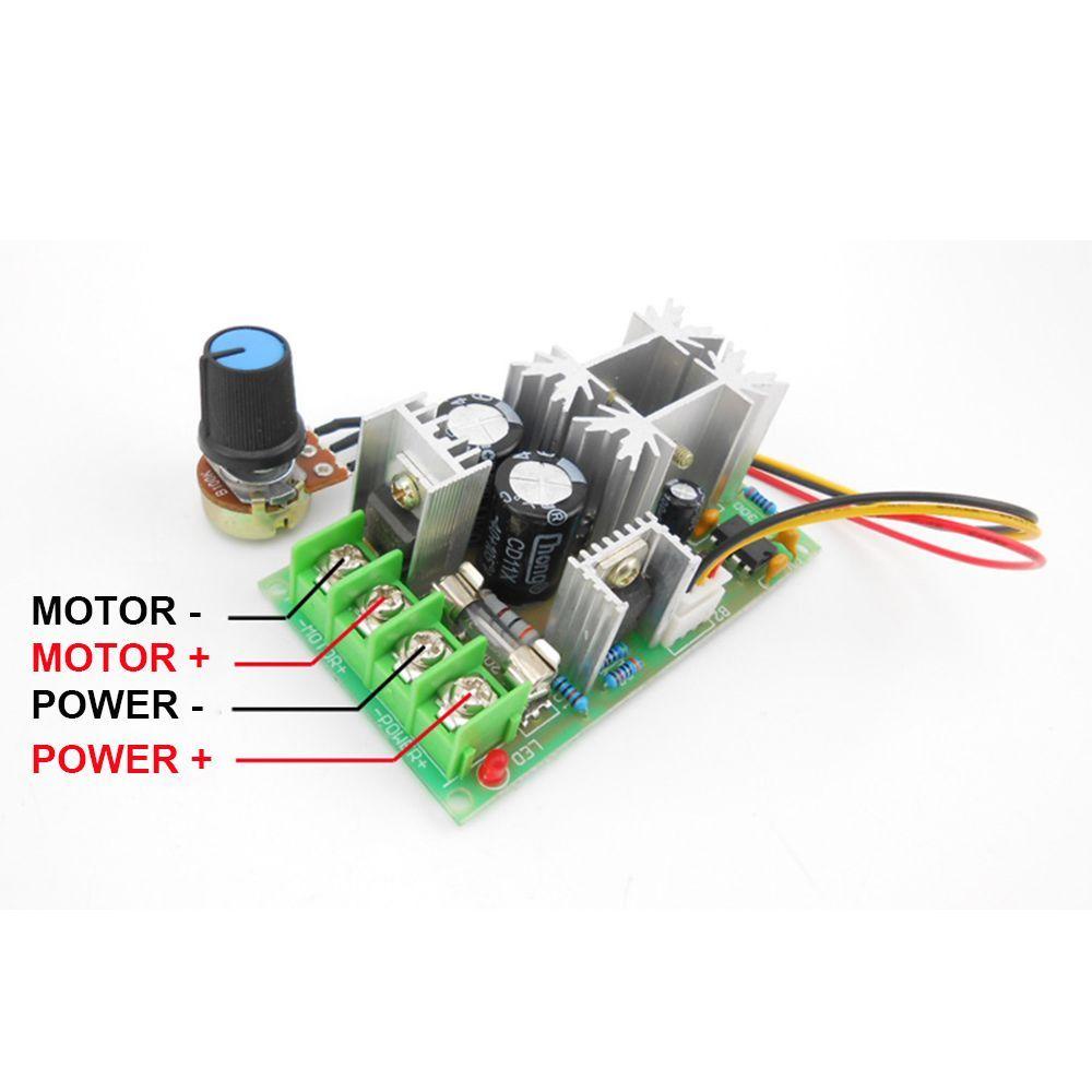 Lanfy Pengatur Kecepatan Motor Controller Switch Universal Motor Drives Controls Motor Drives PWM HHO RC