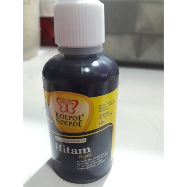 

pewarna cair makanan warna hitam