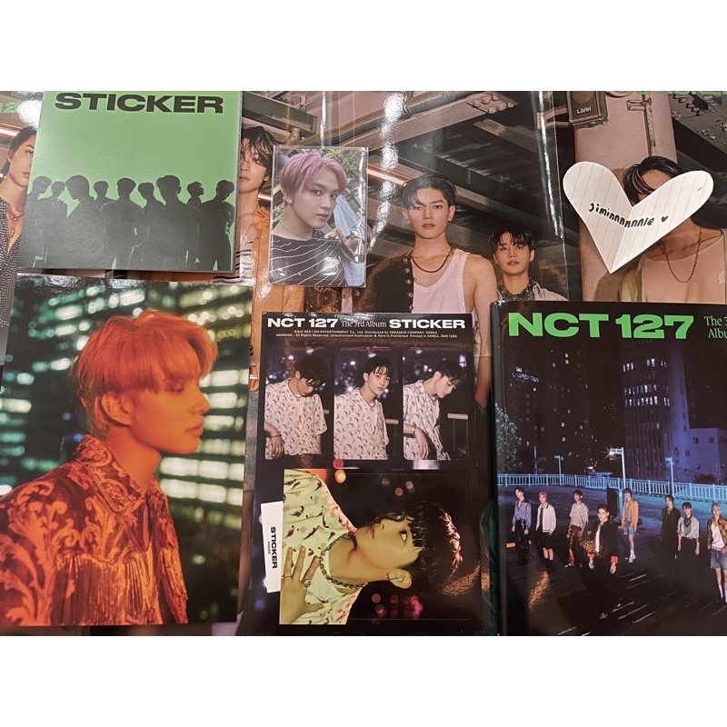 (unsealed) NCT sticker album, PC haechan