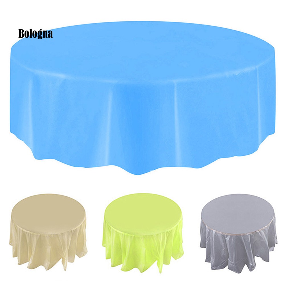 Lo Plastic Waterproof Large Wedding Party Disposable Circular Table Cloth Cover Shopee Indonesia Lo Plastic Waterproof Large Wedding Party Disposable Circular Table Cloth Cover Shopee Indonesia