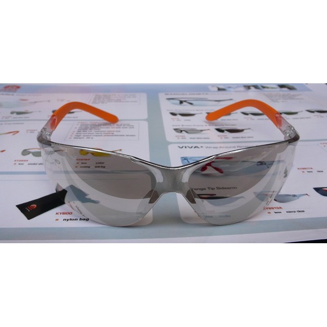 HOT - KACAMATA SAFETY / MOTOR KING'S KY 2223 + SARUNG KACAMATA ( NYLON BAG KACAMATA