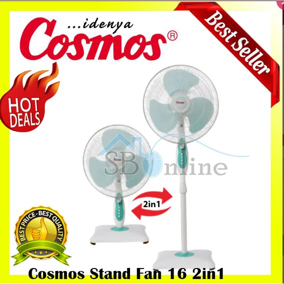 Cosmos Stand Fan 16 Inch 2in1 16SBI