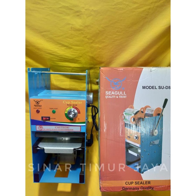 CUP SEALER SEAGUL 12-22 0Z/ CUP SEALER MURAH / PRESS MINUMAN MURAH
