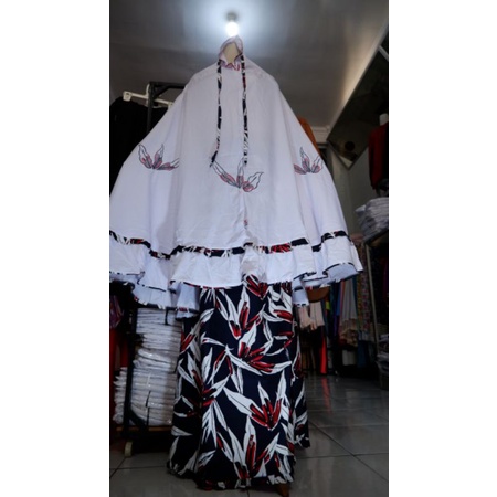 mukena alif/ mukena alief standart gontor putri. imamah santriwati