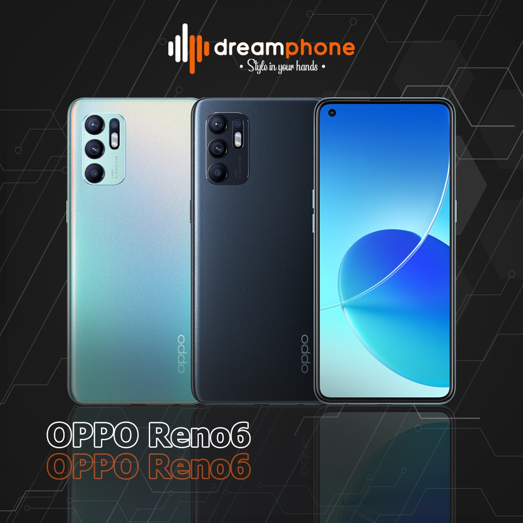 Oppo Reno 6 8GB / 128GB Baru dan Bergaransi Resmi