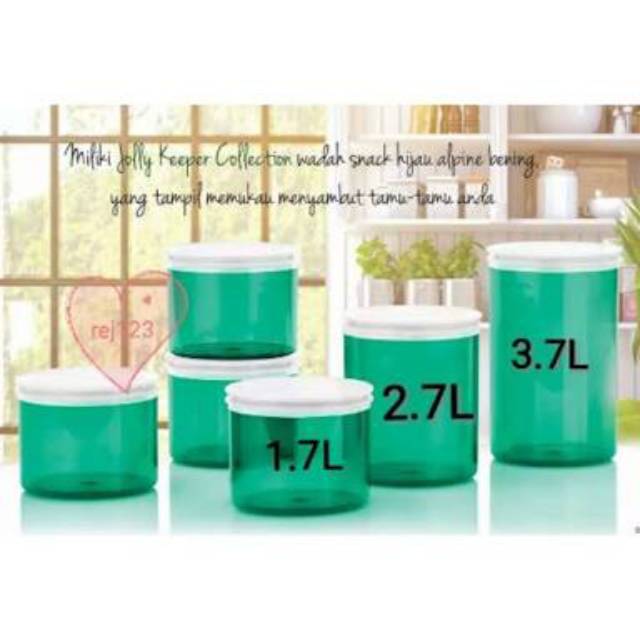 Jolly keeper 2.7L toples cantik tosca 1pcs