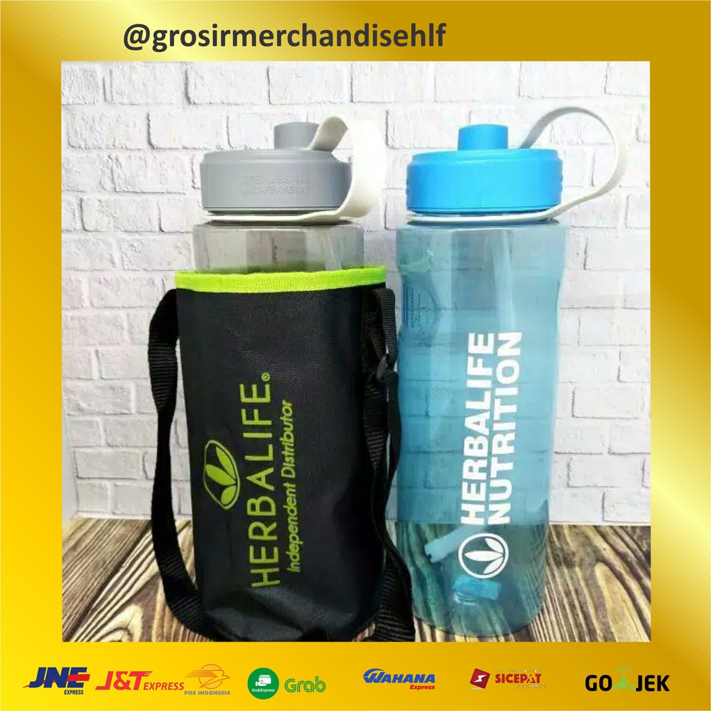 1kg isi 3 Herbalife herbal Aloe Botol 1,5L + tas