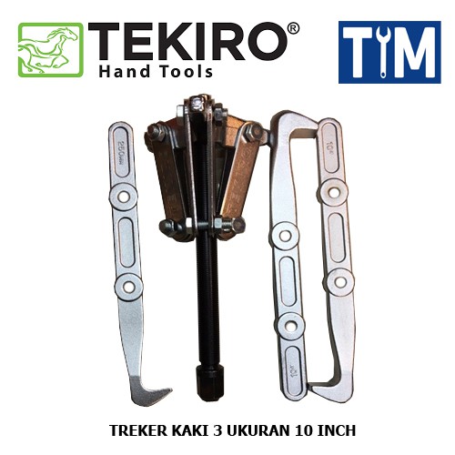 TEKIRO Treker Kaki 3 ukuran 10 INCH / Three Arm Gear Puller 10&quot;