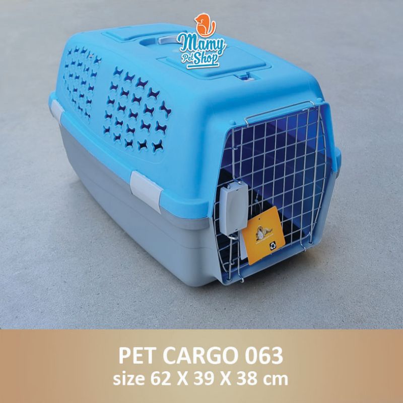 PET CARGO 063 size 62 x 39 x 38 cm FREE KARDUS