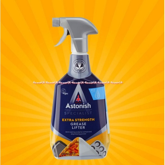 Astonish Specialist Extra Strength Grease Lifter 750ml Pembersih Alat Masak Peralatan Berlemak Kotor Membersihkan Kompor Oven Panci Microwave Astonis Grese