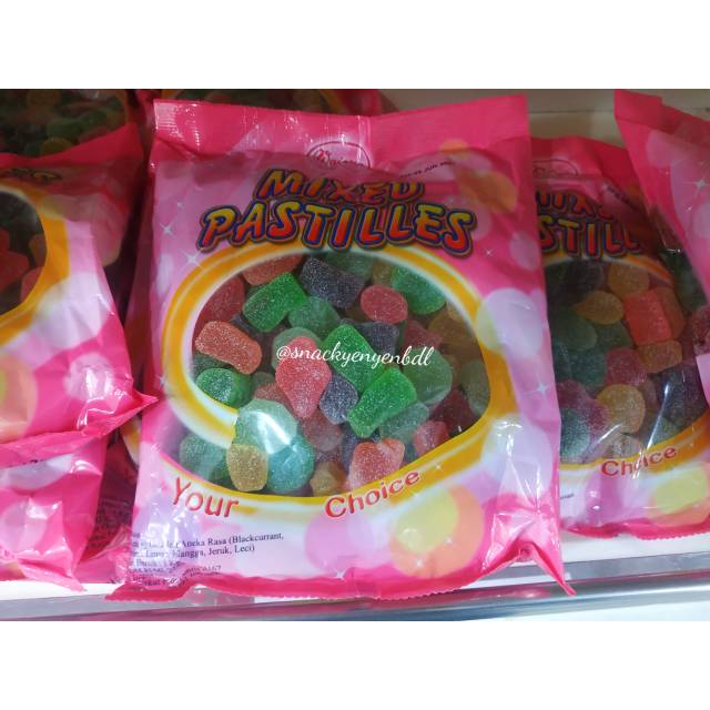 

PERMEN JELLY MALAYSIA MIXED PASTILLES