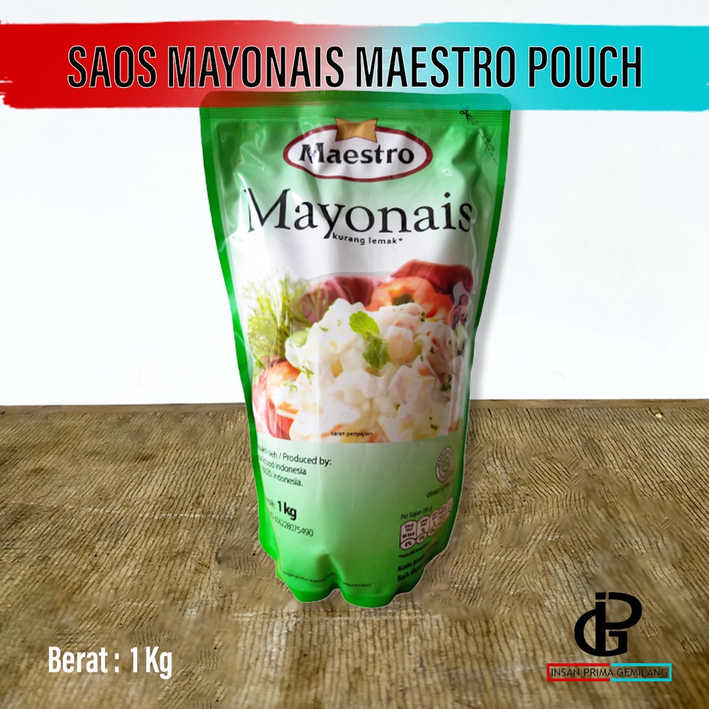 

Mayonnaise MAESTRO 1kg pouch