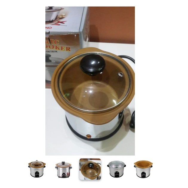 Akebonno Slow Cooker Listrik 3.5L - Penanak Elektrik Made in Taiwan