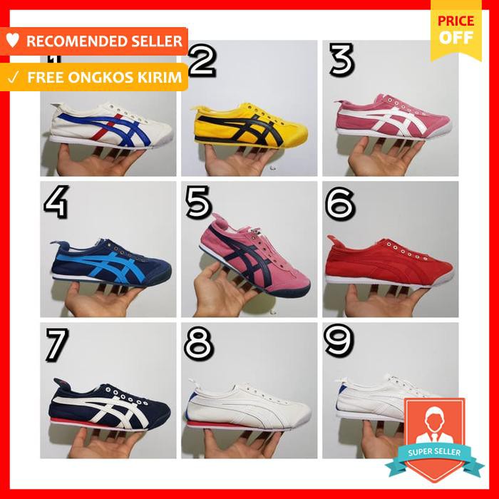 Sepatu Wanita Asics Tiger Onitsuka Paraty Sepatu Slip On Asics