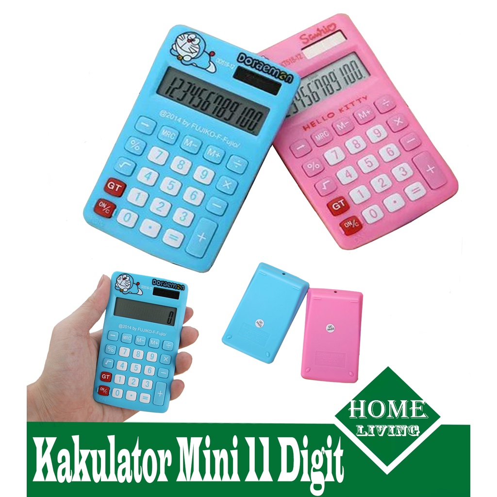 

HOKO KALKULATOR MINI KARAKTER / KALKULATOR DORAEMON / Calculator Kalkulator Mini 11 Digits Check CorrecT