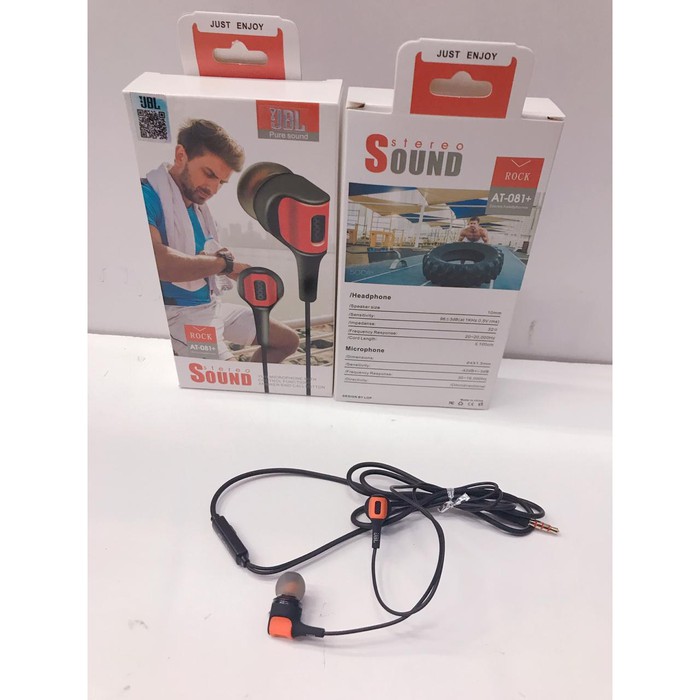 Hyogha Store HANDSFREE / HEADPHONE / EARPHONE / HEADSET JBL AT 081