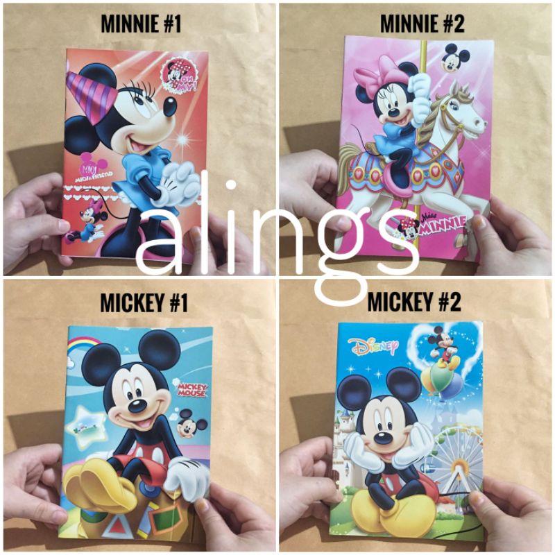 

Ruled Notebook Buku Tulis Catatan Mainan Anak Motif Mini Miki Mouse