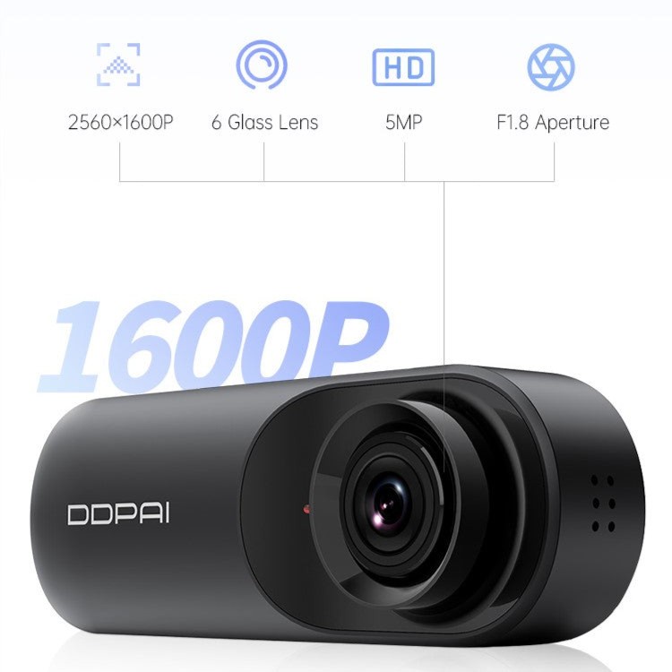 DDPAI N3 PRO GPS DashCam 1600p 2K FOV 140° QHD Night Vision / DDPAI Mola N3 Pro GPS DashCam